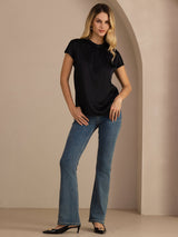 [Sort] SilkSilky-DK Short Sleeve Blouse 006