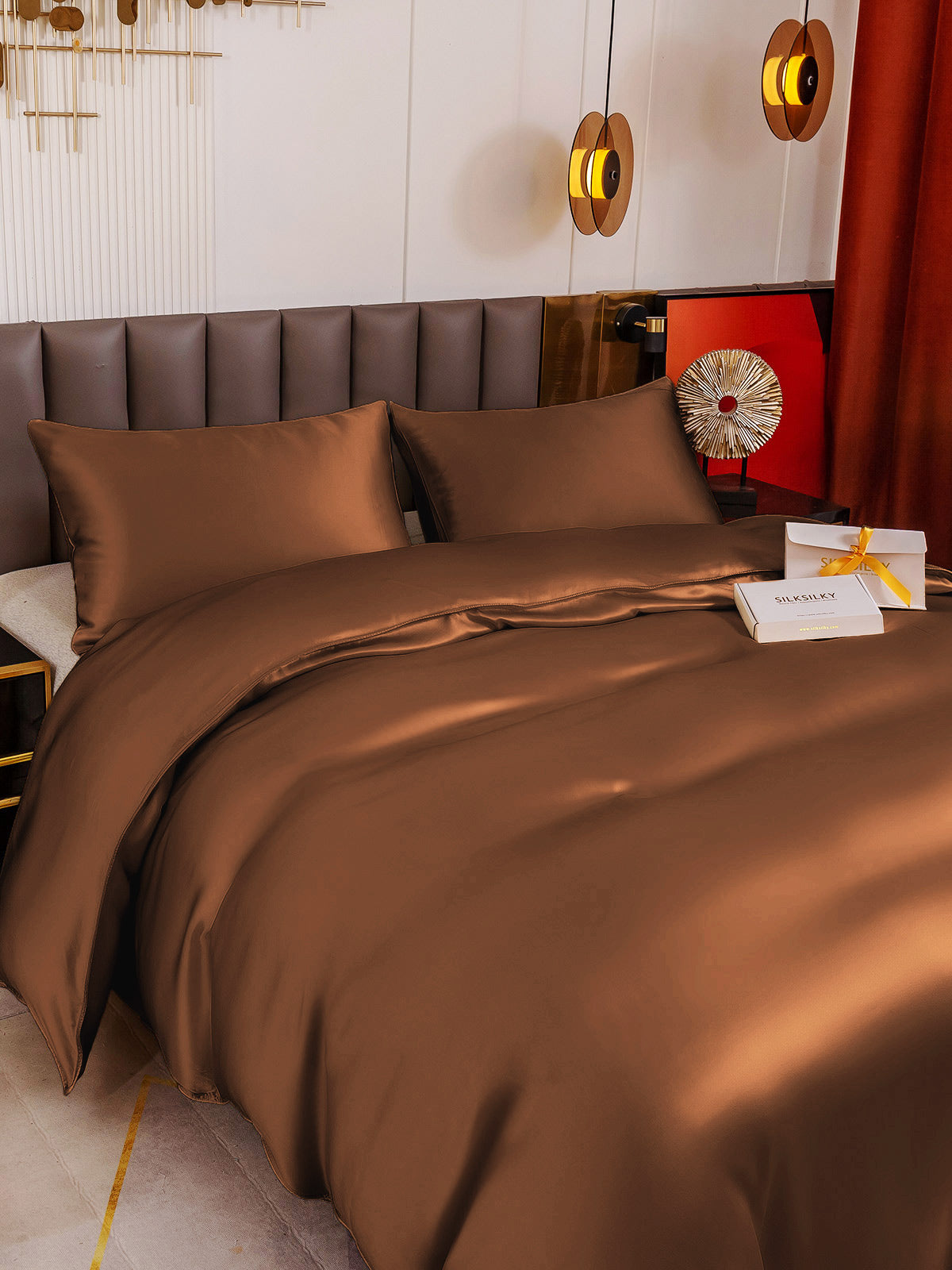 [Kaffe] SilkSilky-DK 19Momme Bedding Set 004