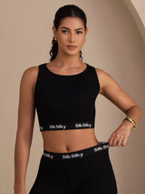 [Sort] SilkSilky-DK Sleeveless Crew Neck Women's Outfit Sets 003