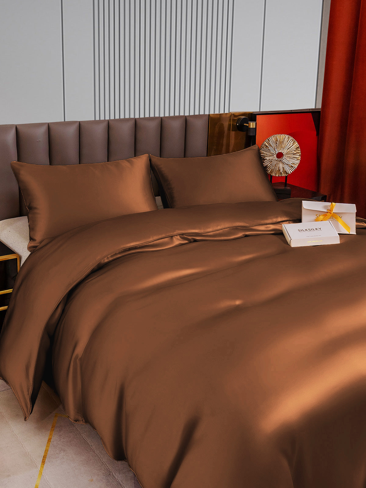 [Kaffe] SilkSilky-DK 22Momme Bedding Set 004