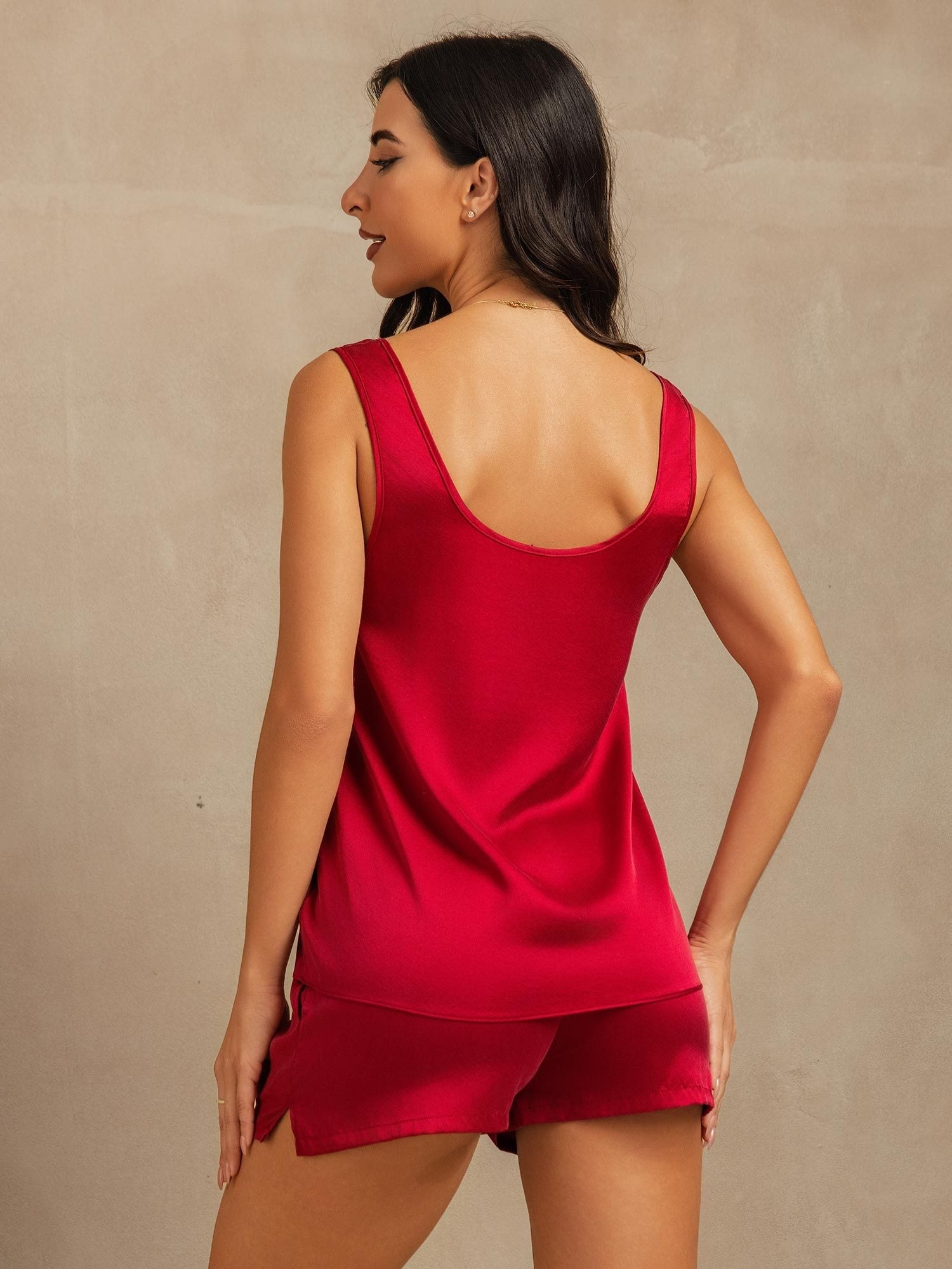 [Vin] SilkSilky-DK 19Momme Silke Womens Pajamas 002