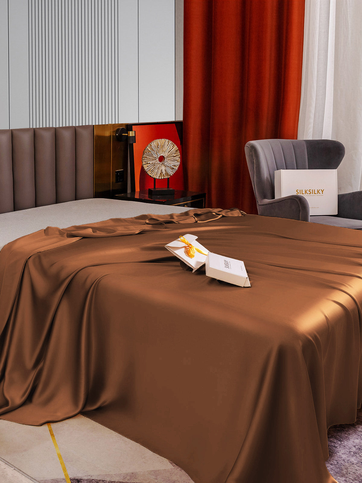 [Kaffe] SilkSilky-DK 22Momme Sheet 005