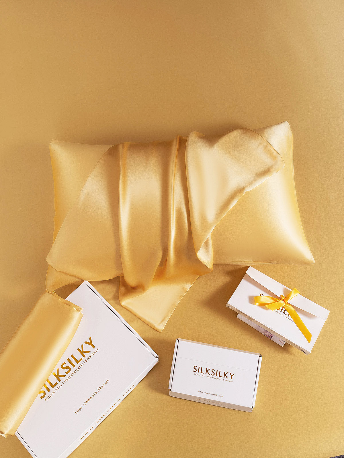 [Champagne] SilkSilky-DK 22Momme Pillowcase 004