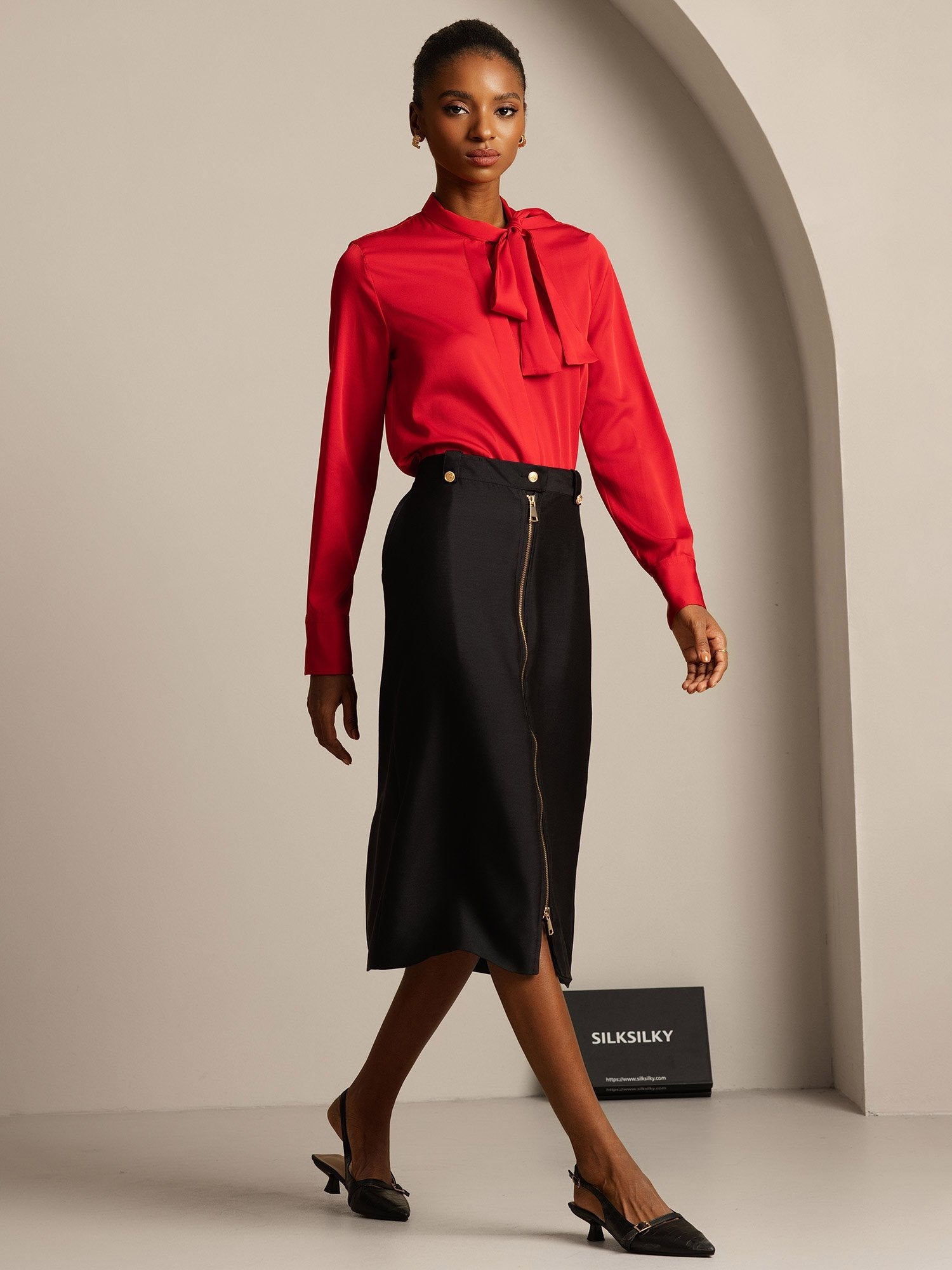 [Sort] SilkSilky-DK 32Momme Silke Skirt 003,