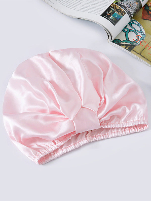 SilkSilky-DK Sleep Cap Lyserød 002