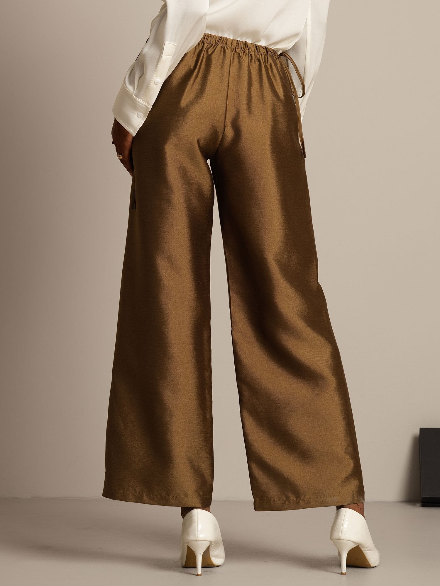 [Bronze] SilkSilky-DK 32Momme Silke Womens Pants 002,