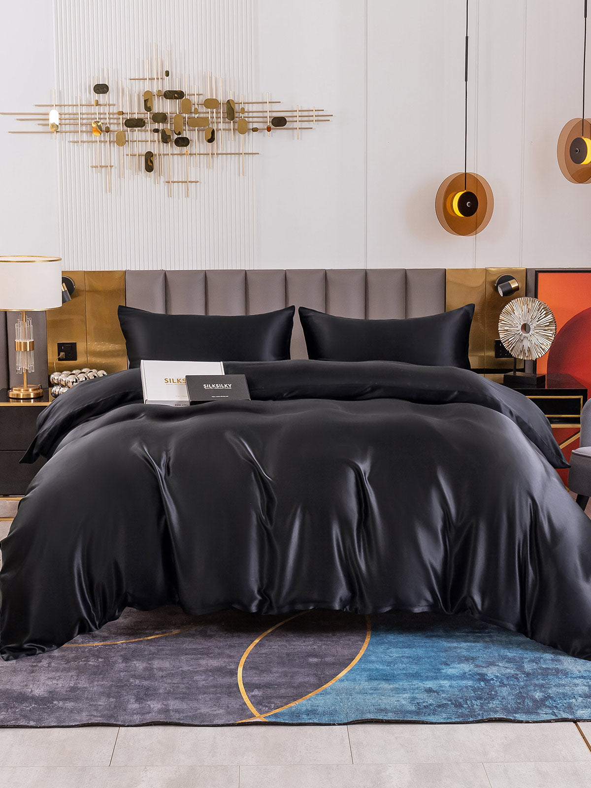 [Sort] SilkSilky-DK 19Momme Bedding Set 002