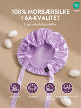 [Lavendel] SilkSilky-DK Sovehætte 002