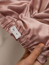 [Bleg Mauve] SilkSilky-DK Sovehætte 004