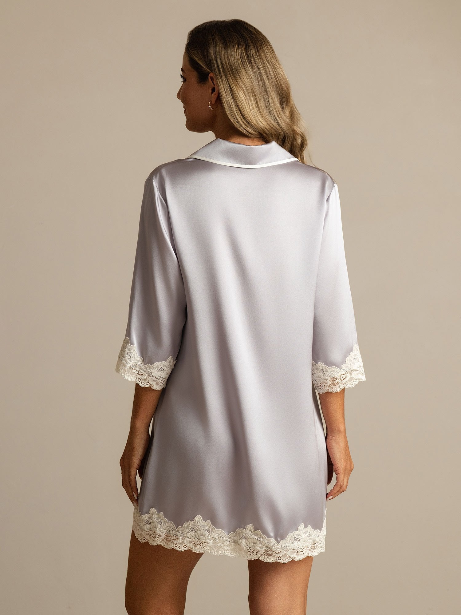[Lavendel] SilkSilky-DK Silke Nightshirt 002