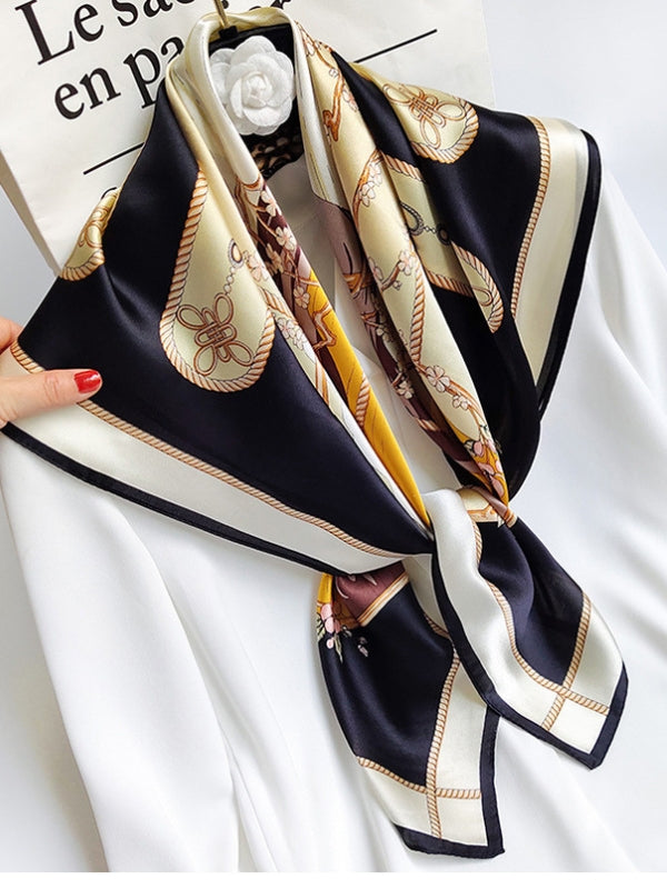 [P010] SilkSilky-DK Scarf 001,