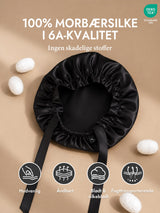[Sort] SilkSilky-DK Sovehætte 002