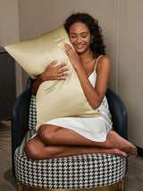 [Kaki] SilkSilky-DK 19Momme Pillowcase 002