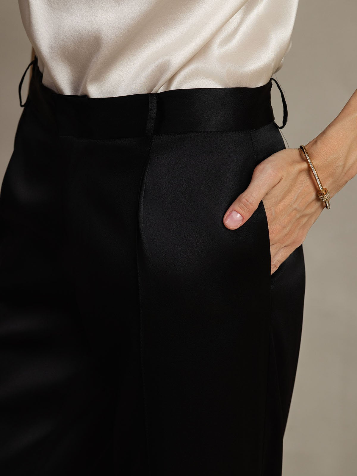 [Sort] SilkSilky-DK 19Momme Silke Womens Pants 004