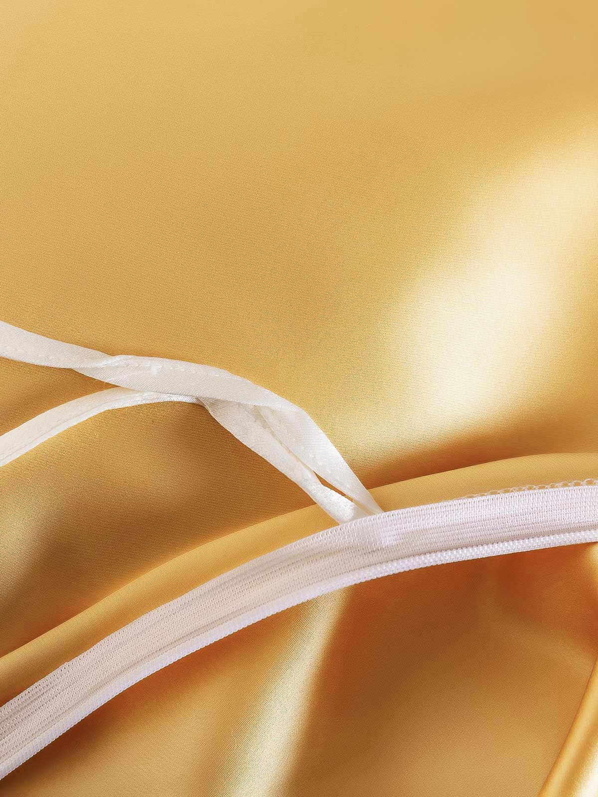 [Champagne] SilkSilky-DK 25Momme Duvet Cover 006