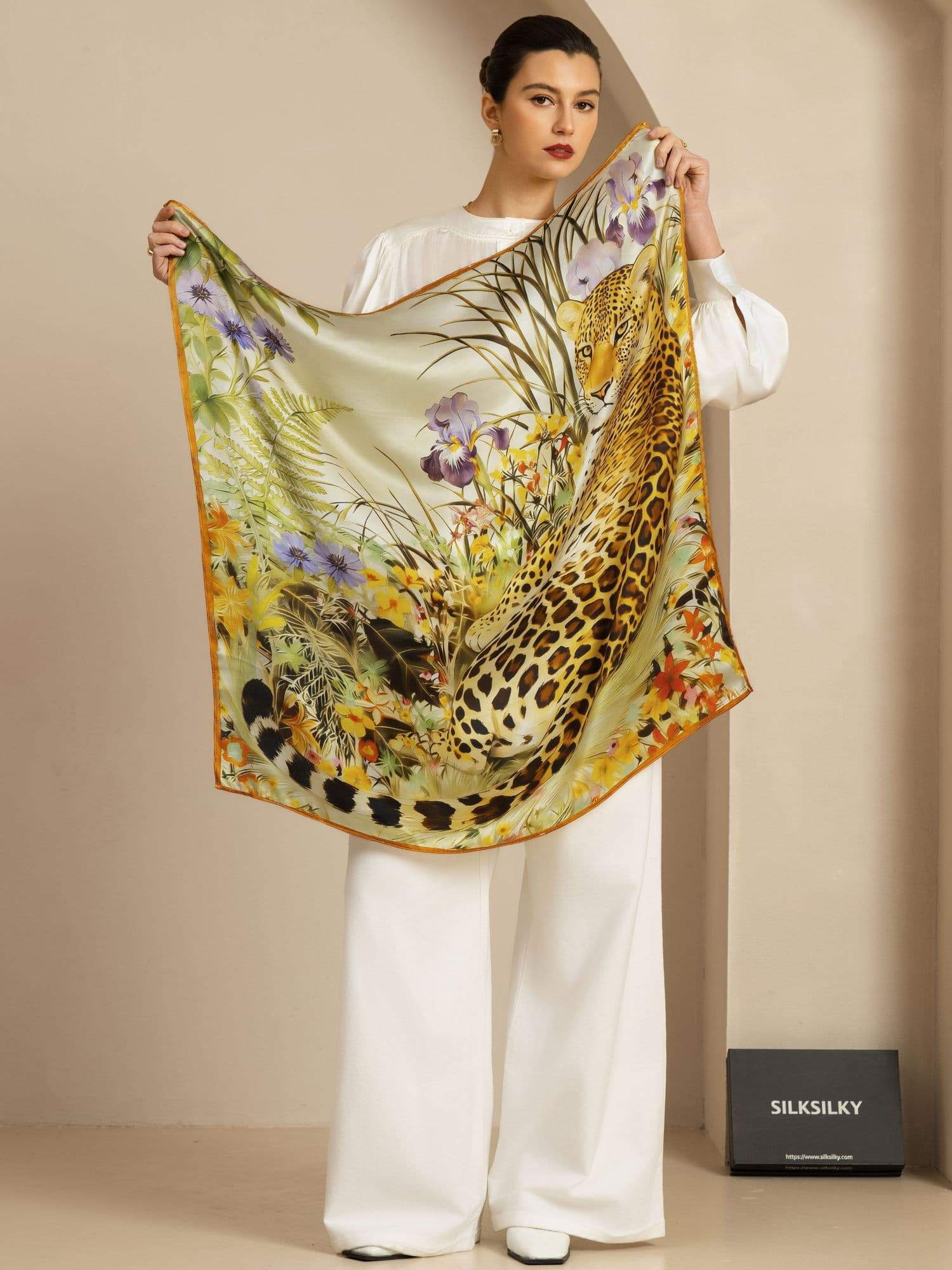 [P114] SilkSilky-DK Scarf 002