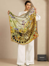 [P114] SilkSilky-DK Scarf 002