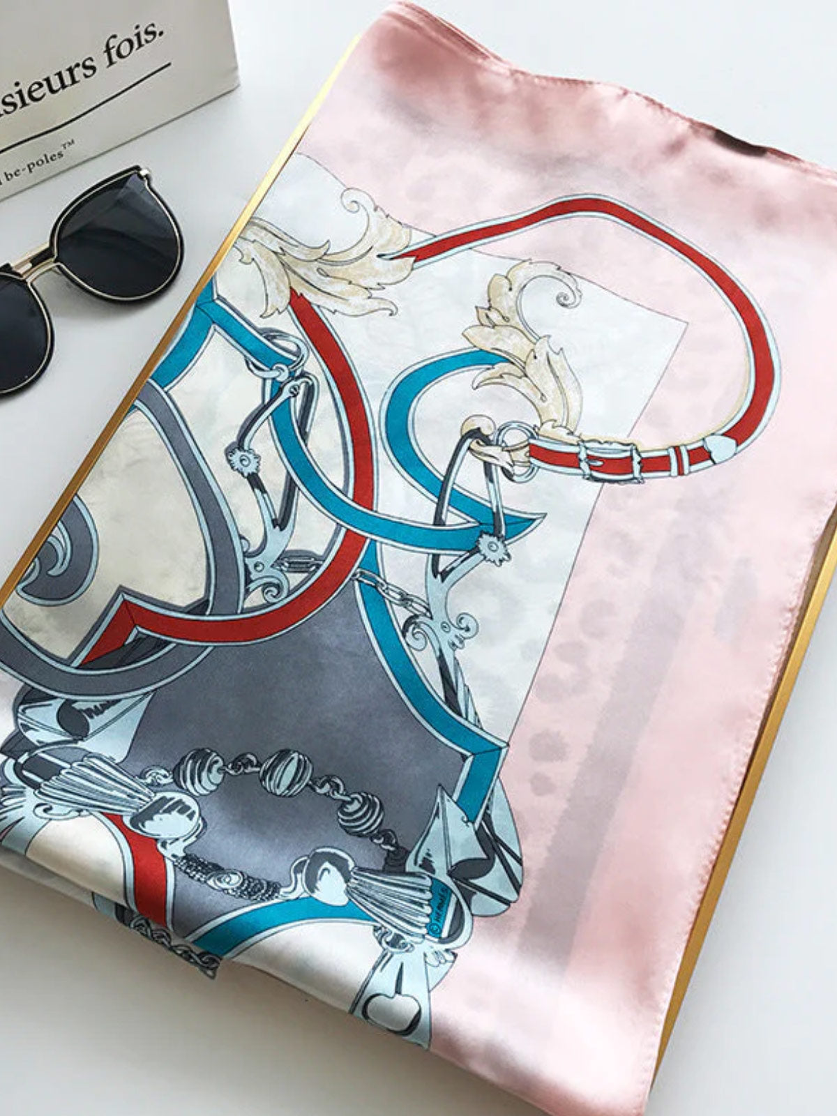 [P015] SilkSilky-DK Scarf 003,