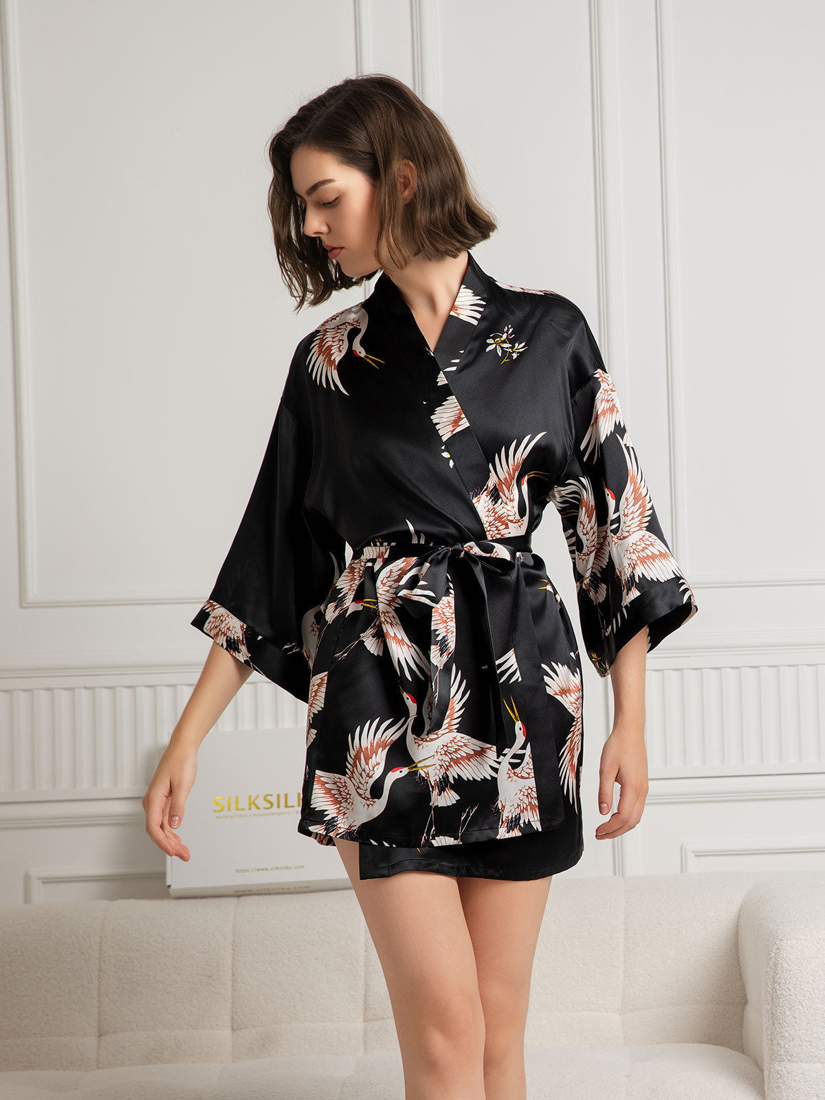 [Sort] SilkSilky-DK Womens Robe 001