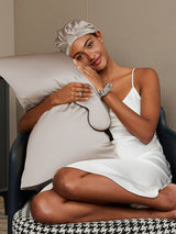[Kaki] SilkSilky-DK 19Momme Pillowcase Set 004