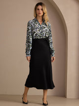[Sort] SilkSilky-DK Nederdel 006