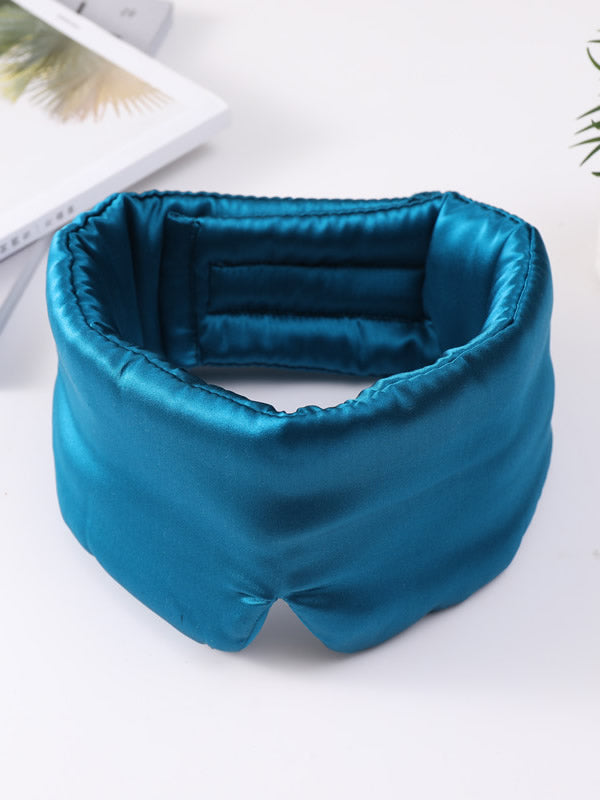 [Blågrøn] SilkSilky-DK 19Momme Eye Mask 005