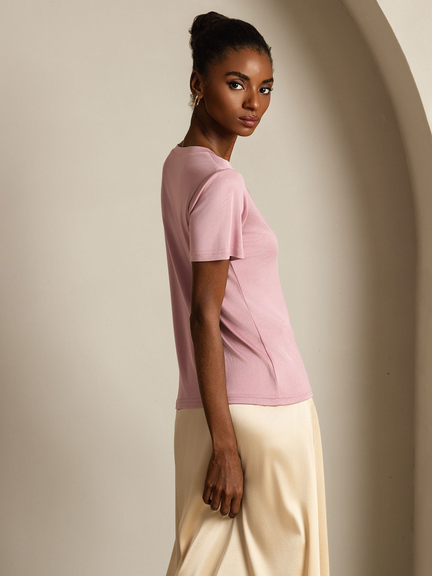 [BlegMauve] SilkSilky-DK Silke Womens T-Shirt 006