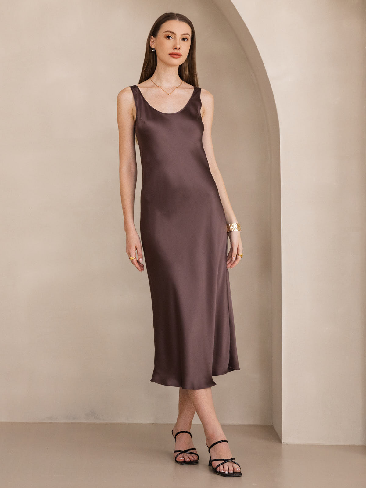 [Kaffe] SilkSilky-DK Dress 001,