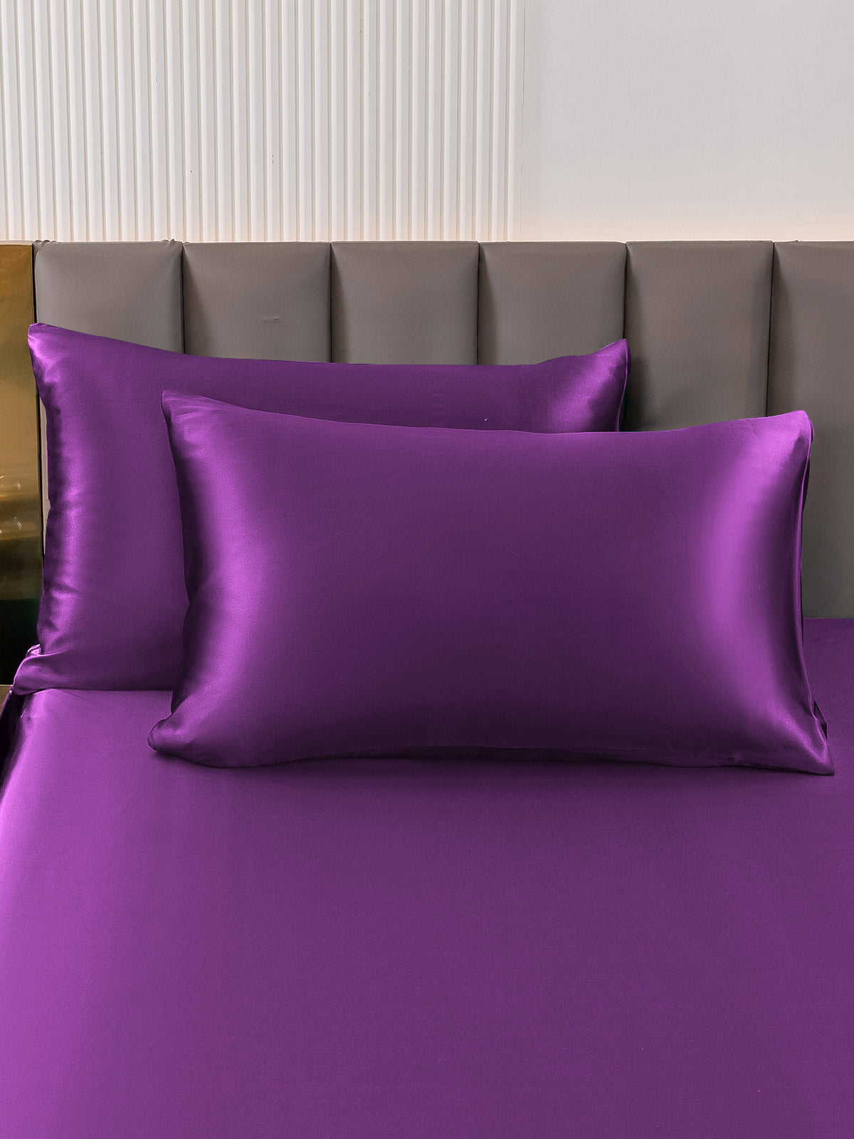 [Lilla] SilkSilky-DK 19Momme Pillowcase 001