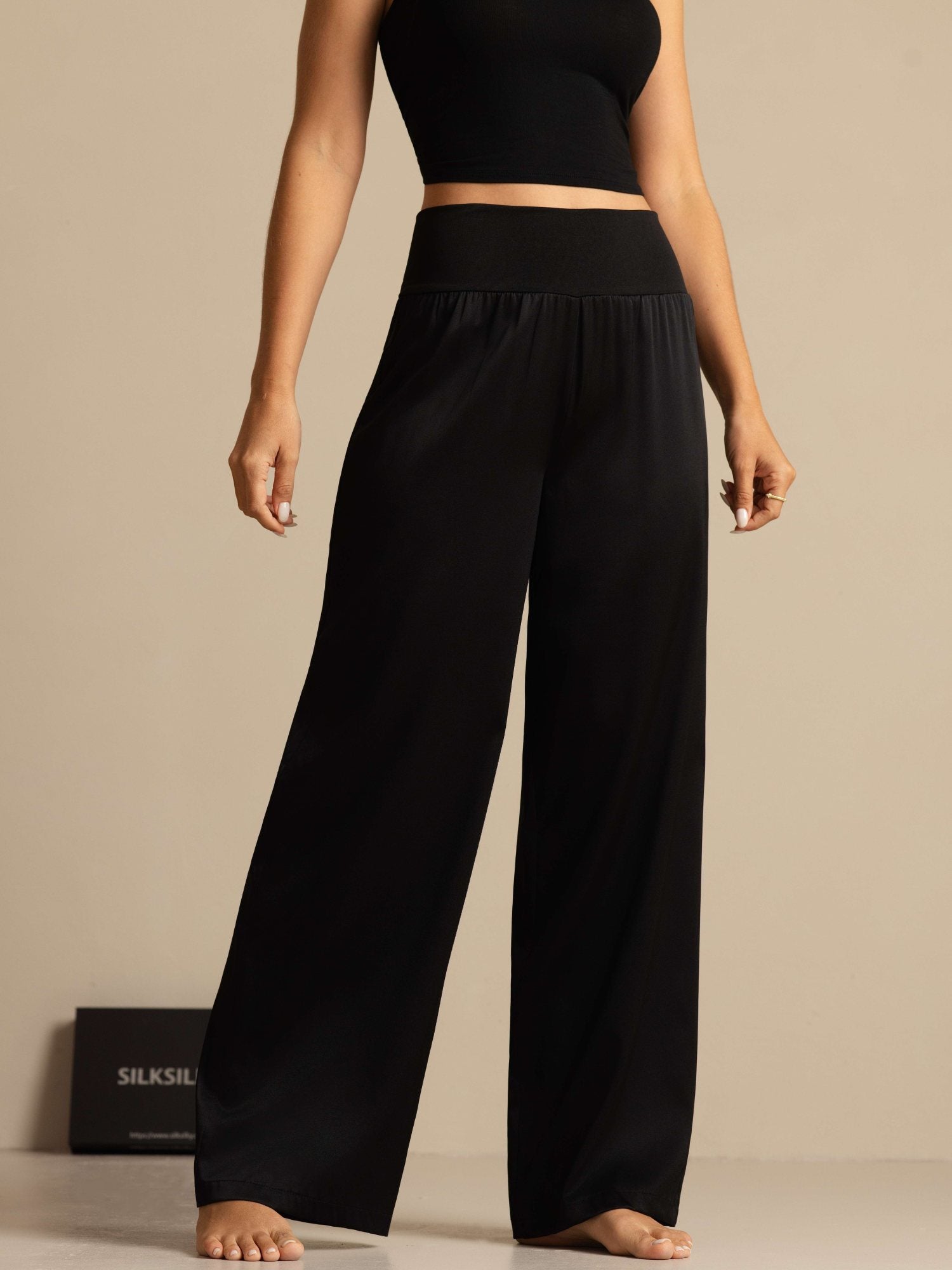 [Sort] SilkSilky-DK 19Momme Silke Womens Pants 003