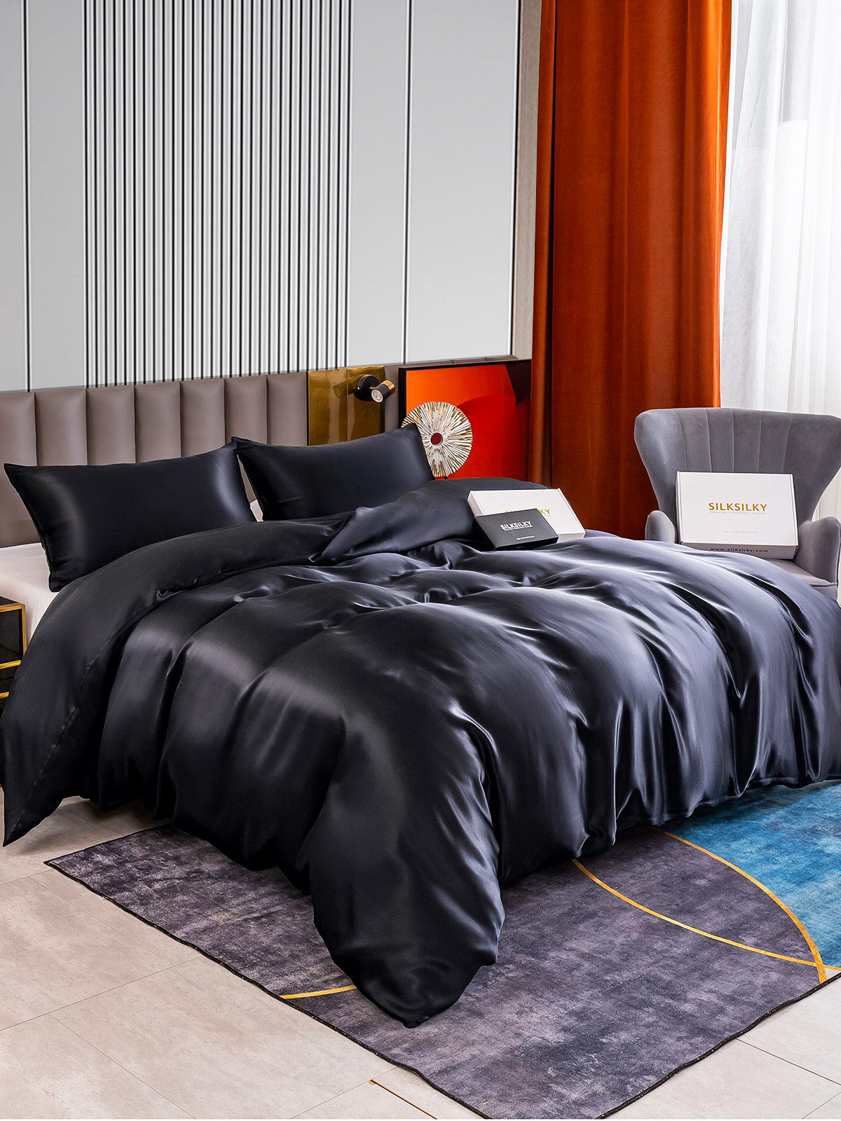 [Sort] SilkSilky-DK 22Momme Bedding Set 002