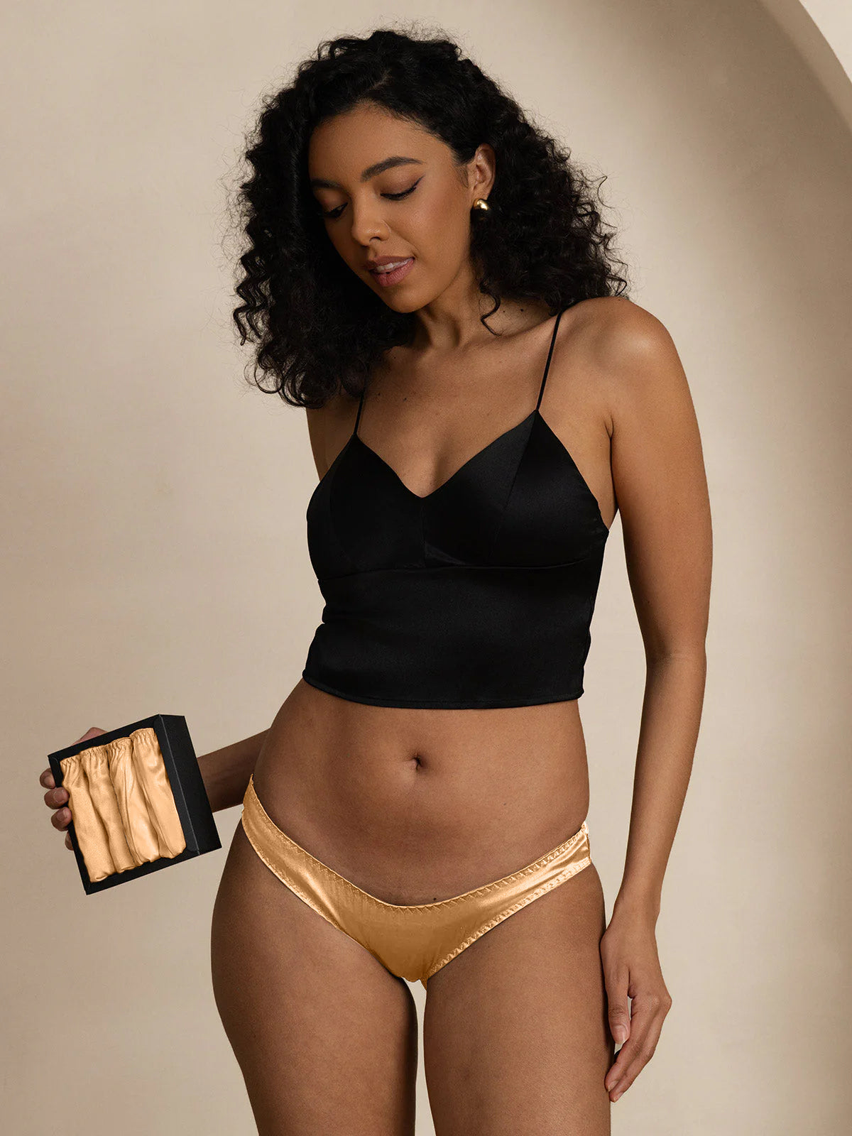 [Champagne] SilkSilky-DK Panty 006,