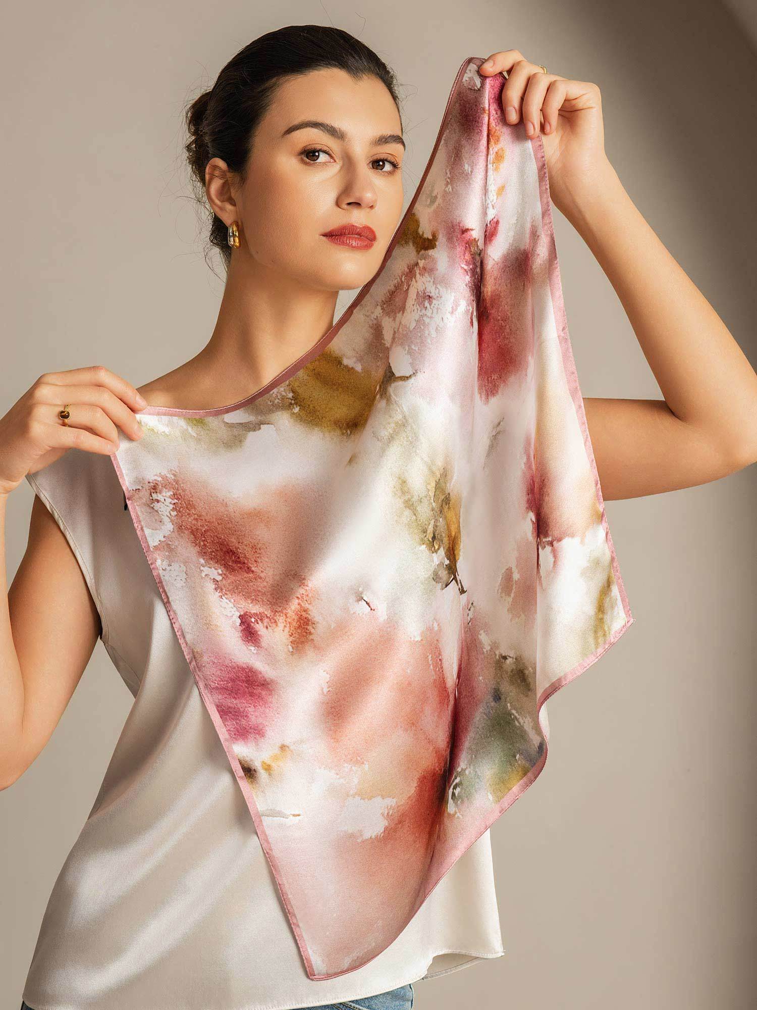 [P101] SilkSilky-DK Silke Scarf 004,