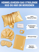 [Champagne] SilkSilky-DK 19Momme Pure Silk Pillowcase Set 002