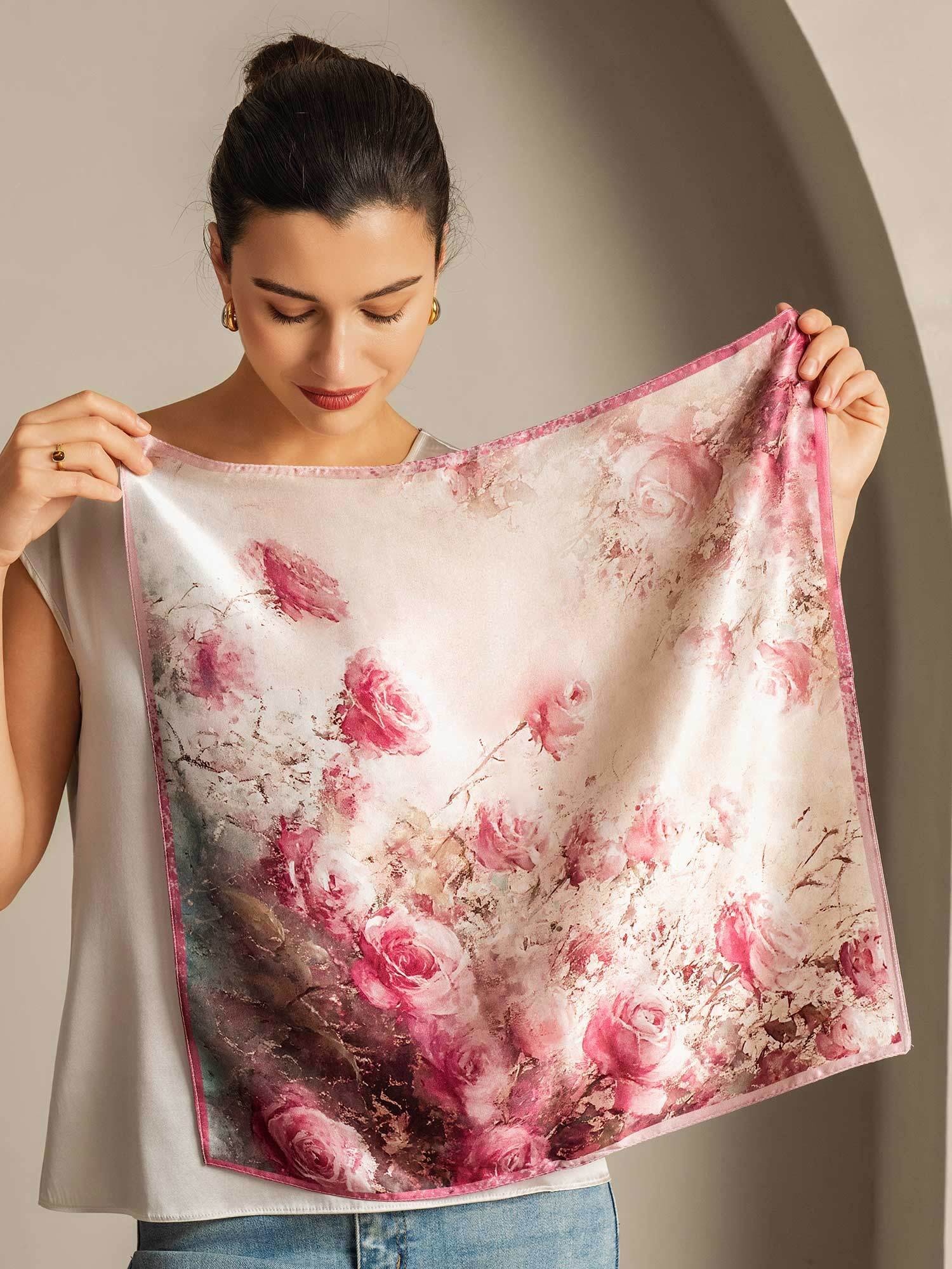 [P103] SilkSilky-DK Silke Scarf 003,