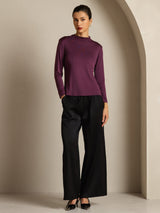 [Lilla] SilkSilky-DK Silke Womens T-Shirt 008