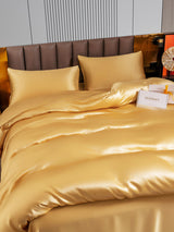 [Champagne] SilkSilky-DK 22Momme Sengesæt 005