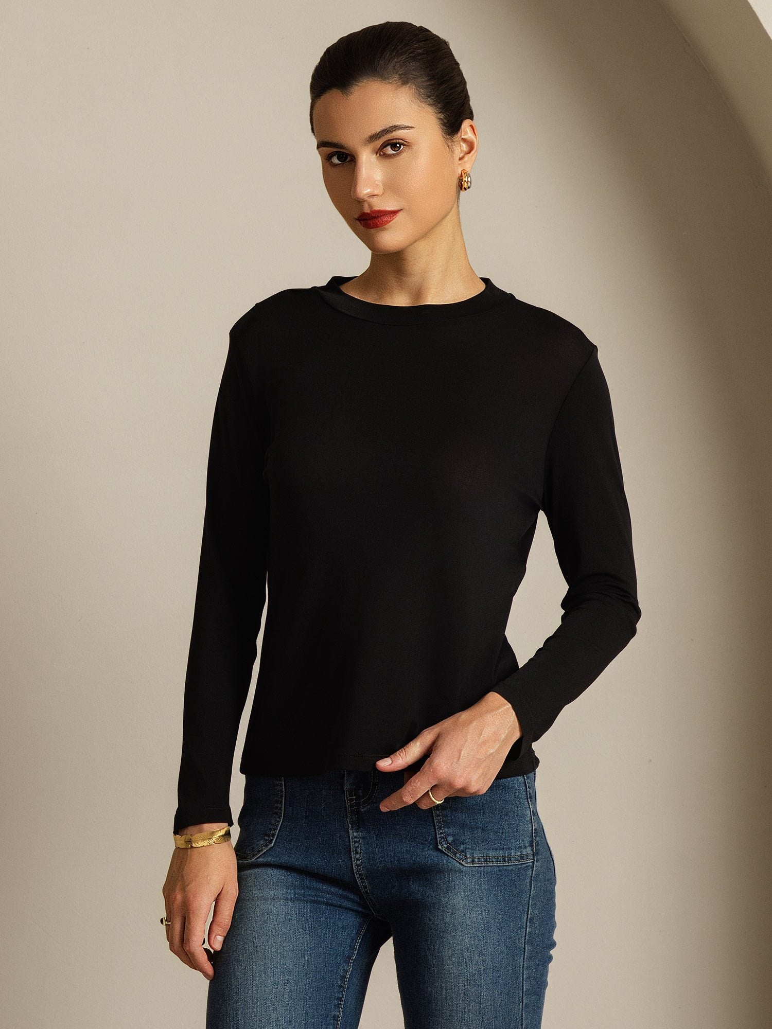 [Sort] SilkSilky-DK Silke Womens T-Shirt 008