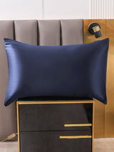 [Mørkeblå] SilkSilky-DK 30Momme Pure Silk Pillowcase 001