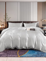 [Sølv] SilkSilky-DK 22Momme Bedding Set 001,