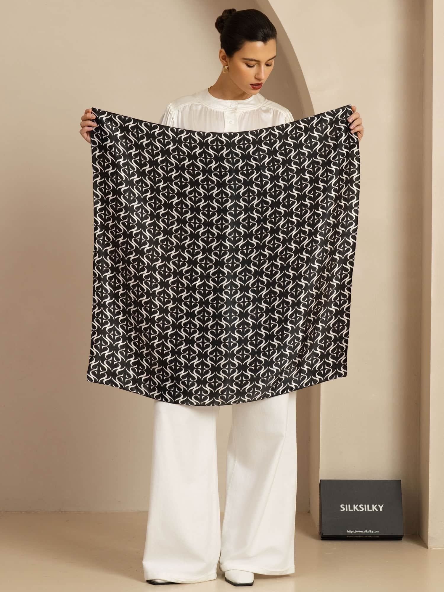 [P112] SilkSilky-DK Scarf 002