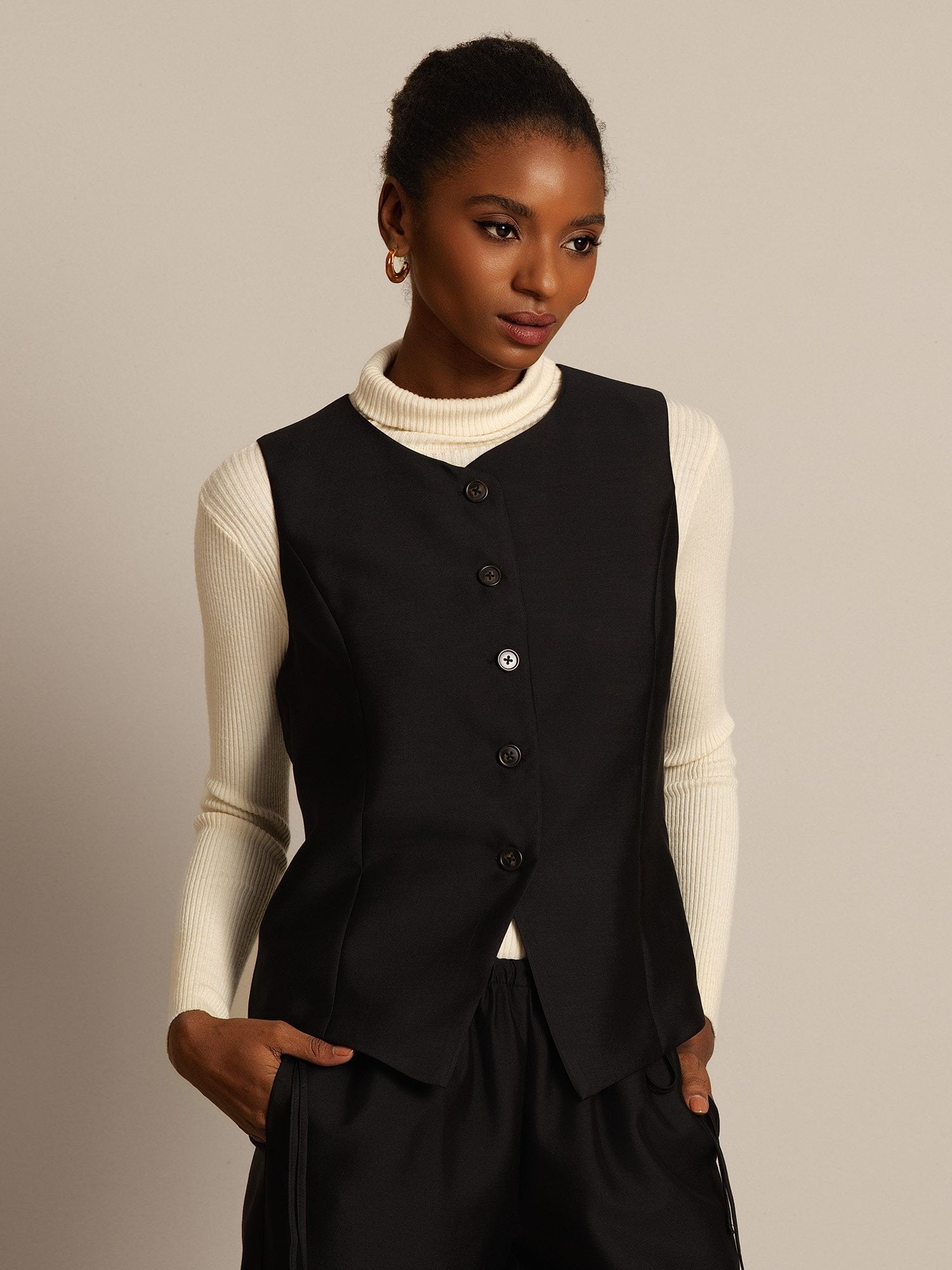 [Sort] SilkSilky-DK 32Momme Silke Womens Vest 007