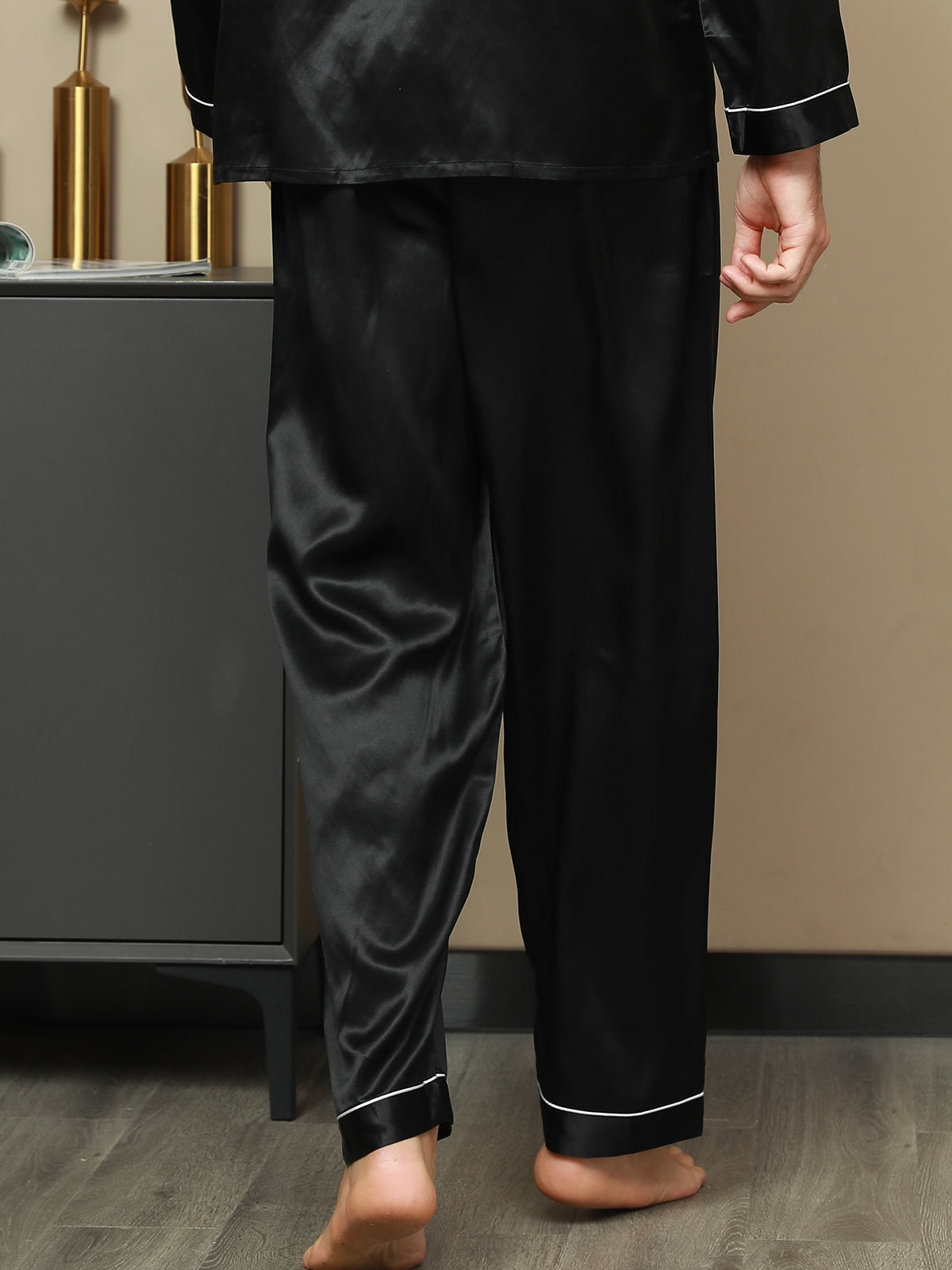 [Sort] SilkSilky-DK Mens Sleep Bottoms 002