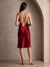 [Vin] SilkSilky-DK Sleeveless Kjole 002