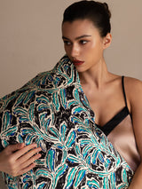 [Teal Botanisk] SilkSilky-DK Pudebetræk 002