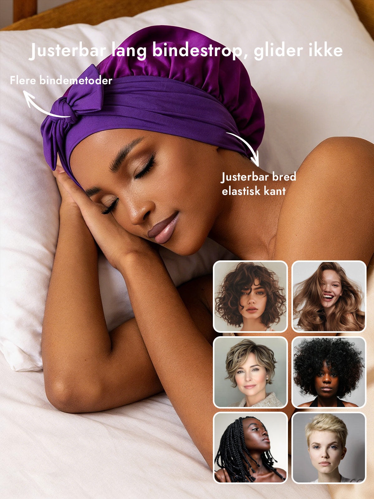 [Lilla] SilkSilky-DK Silke Sleep Cap 004