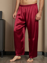 [Vin] SilkSilky-DK Pure Silk Mens Sleep Bottoms 001