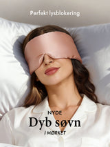 [Lyserød] SilkSilky-DK Øjenmaske 003