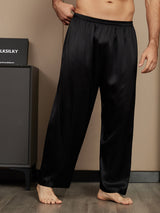 [Sort] SilkSilky-DK Pure Silk Mens Sleep Bottoms 004