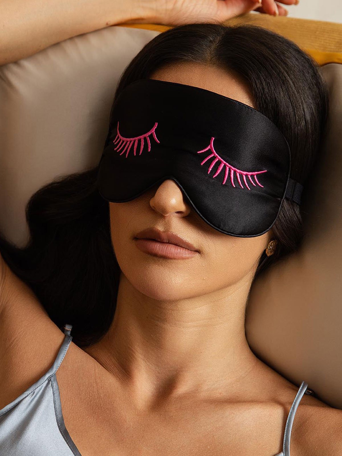 [LyserødeØjenvipper] SilkSilky-DK Silke Eye Mask 002